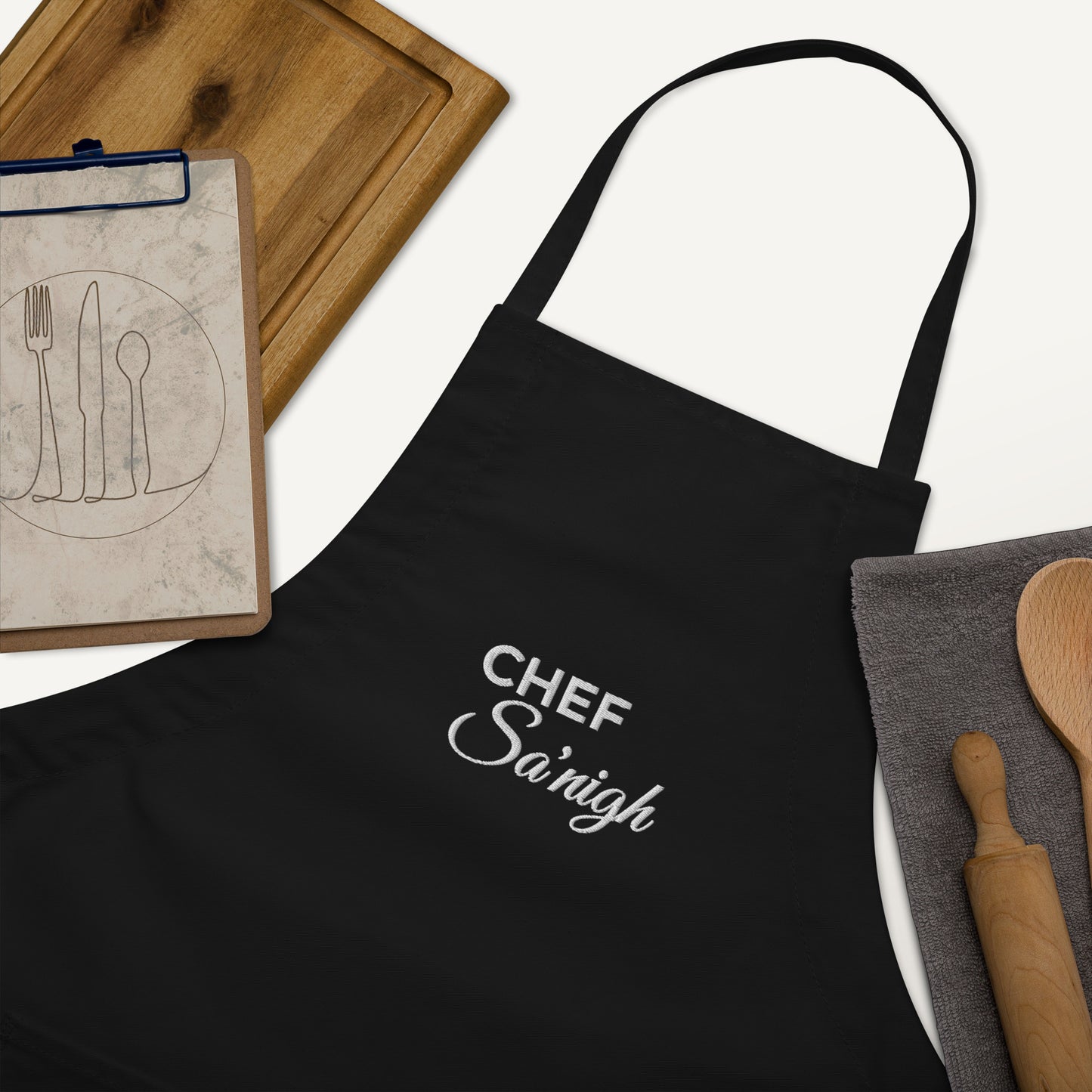 Exclusive Chef Sa'nigh Apron: Elevate Your Cooking Experience!
