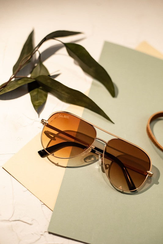The Kay  Unisex Aviator Sunglasses