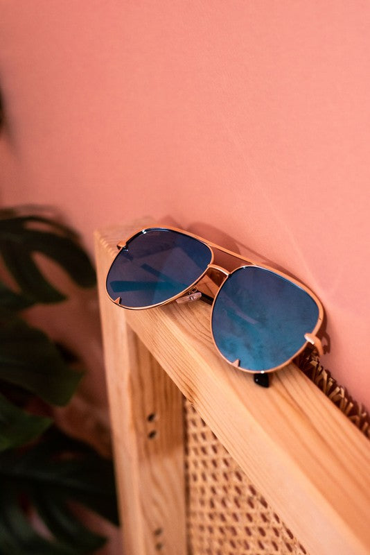 The Kay  Unisex Aviator Sunglasses