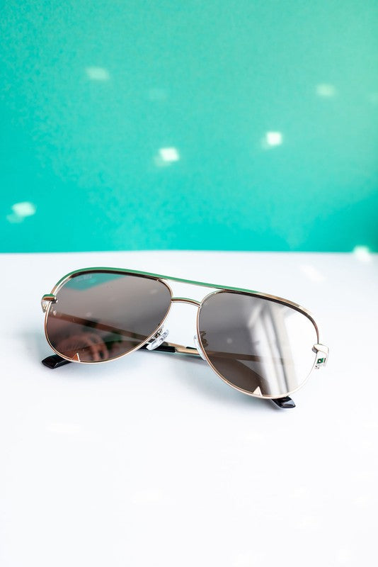 The Kay  Unisex Aviator Sunglasses