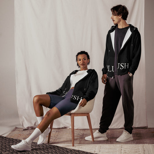 Plush Comfort Unisex Zip Hoodie