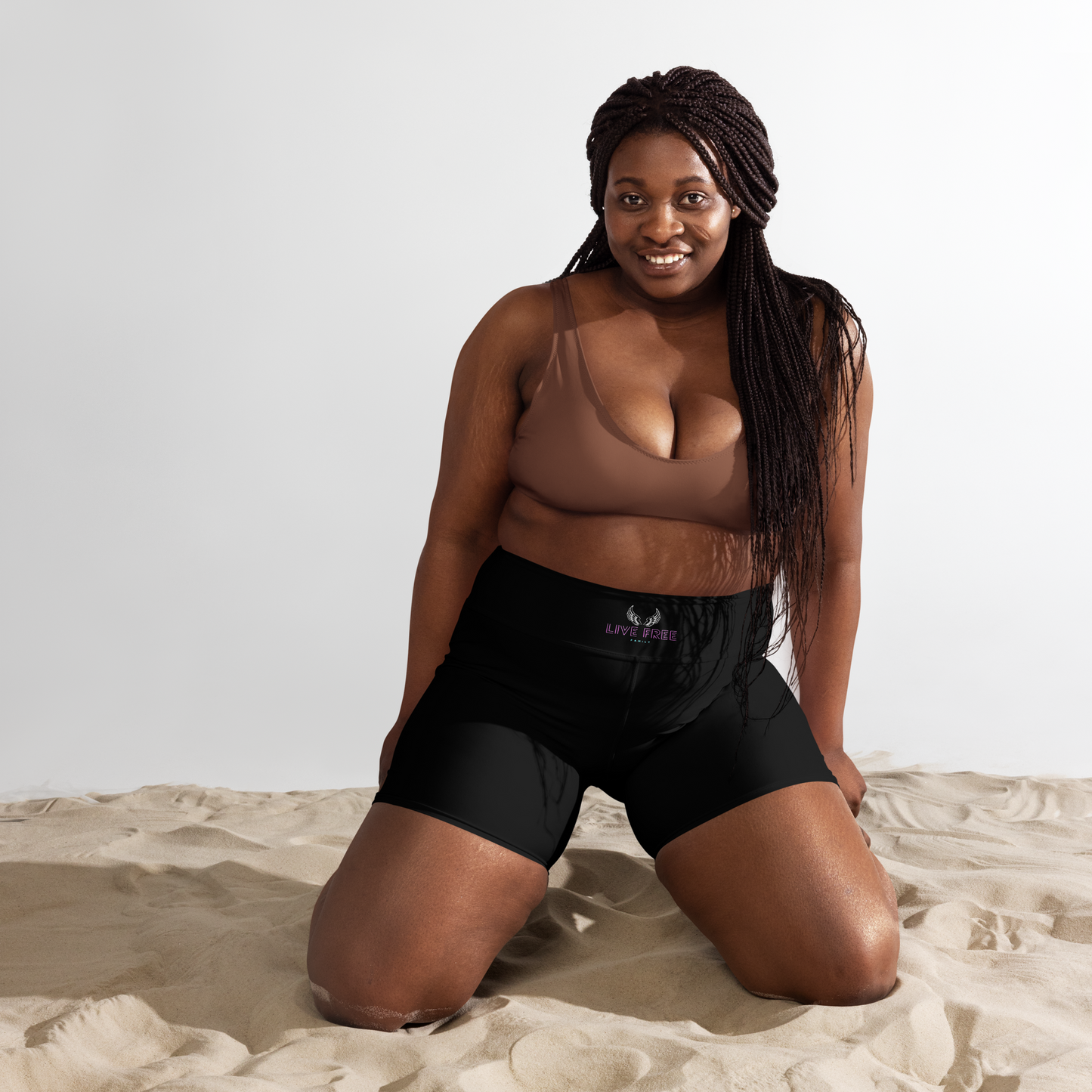 Live Free Yoga Shorts