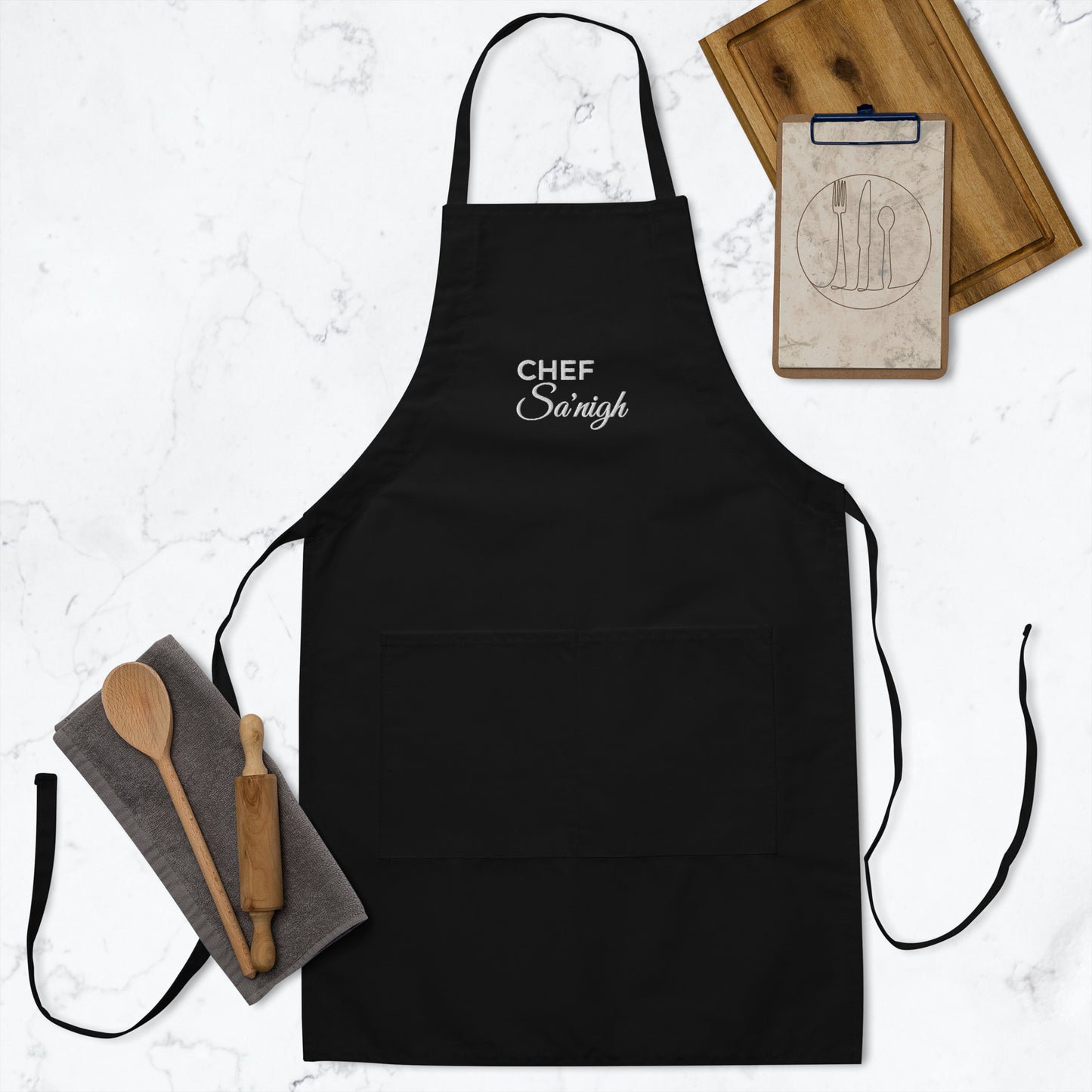 Exclusive Chef Sa'nigh Apron: Elevate Your Cooking Experience!